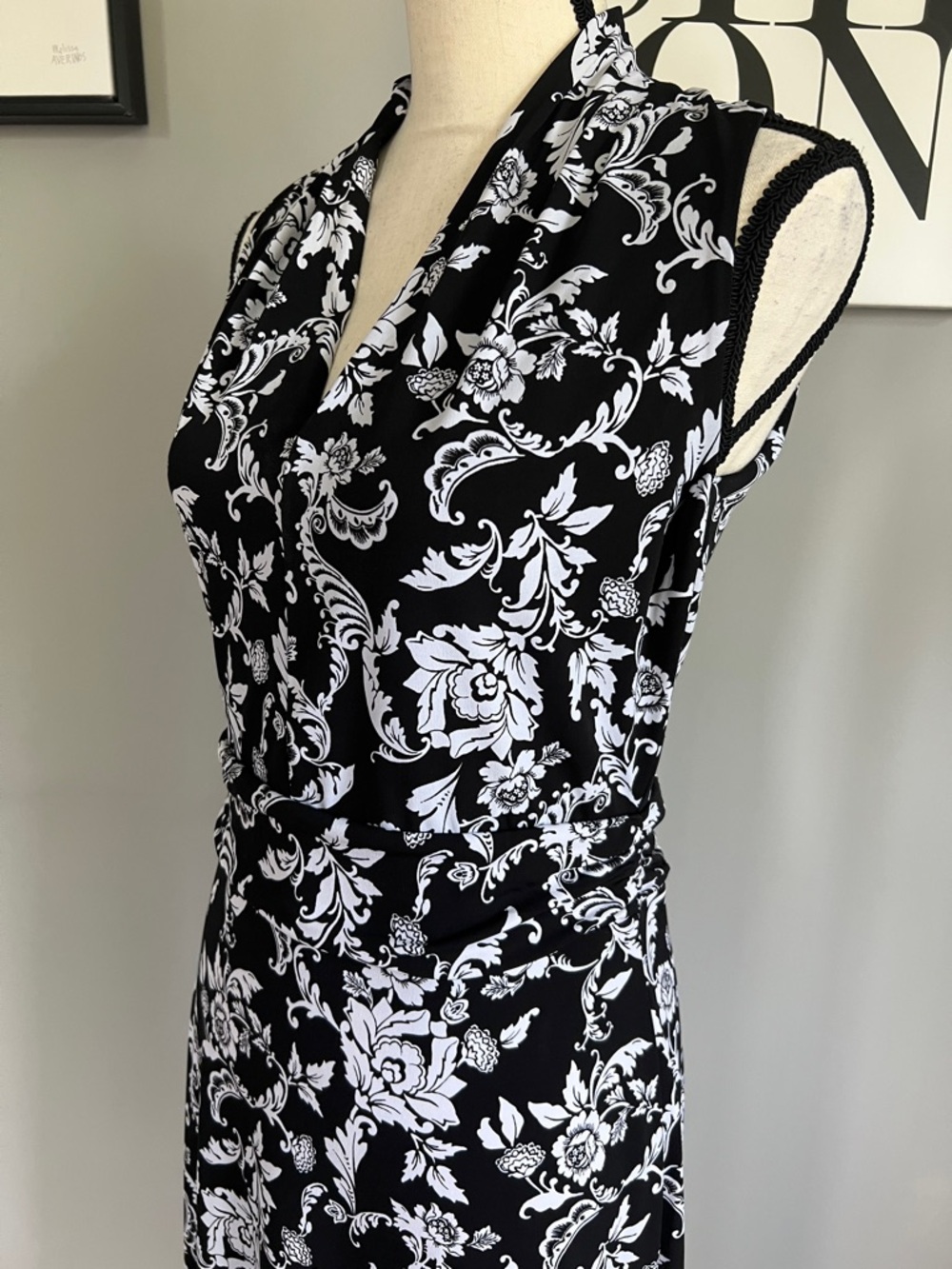 White House Black Market Floral Maxi Dress - Picture 3 of 8